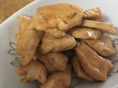 節約レシピ☆鶏むね肉で照り焼きチキン